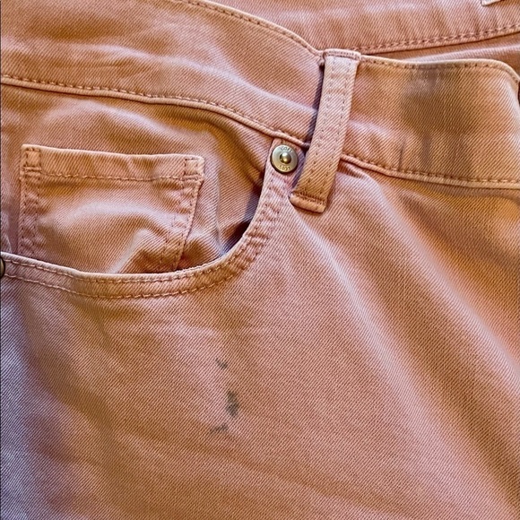 LOFT mauve pink cropped jeans flaw - Picture 5 of 11